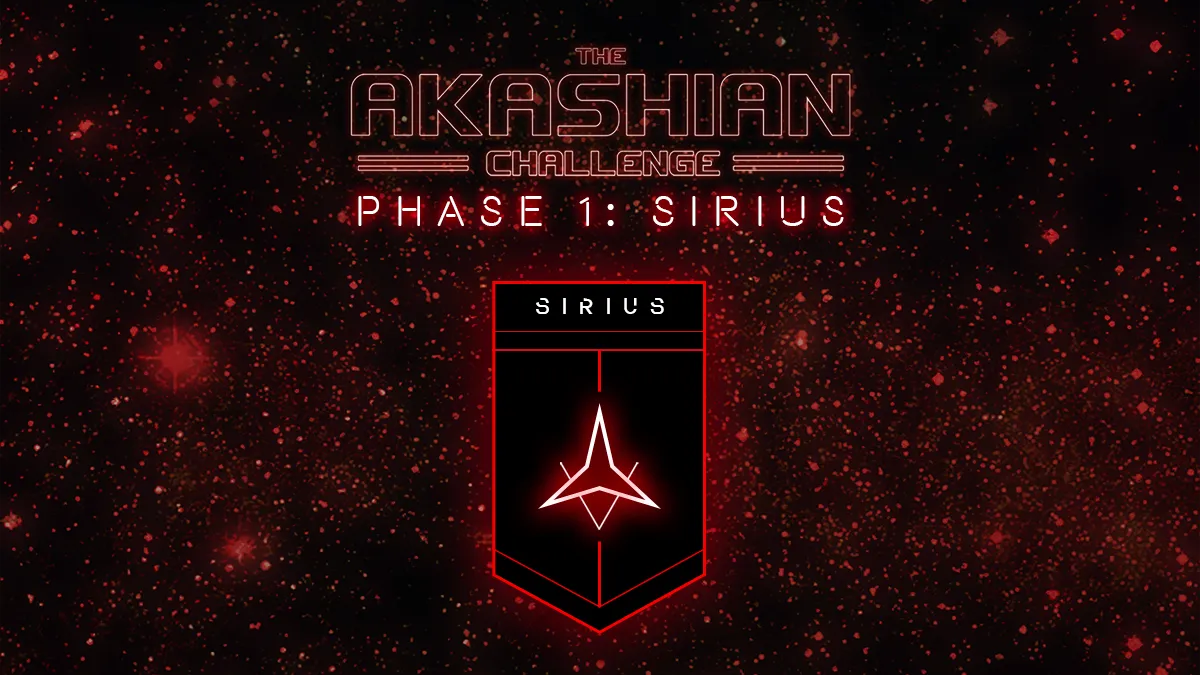 banner image for the post The Akashian Challenge Phase 1: Sirius Release Update